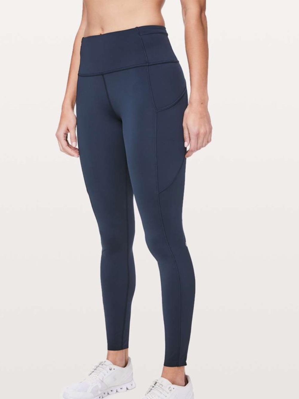 Lululemon Fast & Free Nulux 25” Leggings – Navy – Size 8